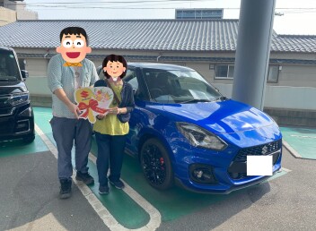 スイフトスポーツファイナルエディションご納車でした！